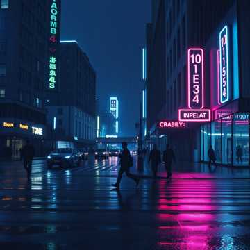 霓虹倒数灯