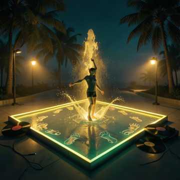 夏夜广场舞