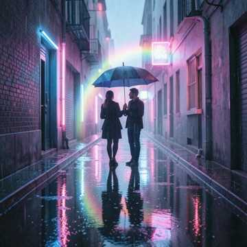 雨中的浪漫