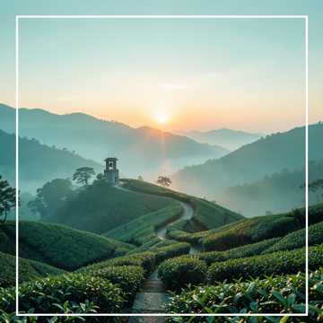 《追着日出翻山梁》