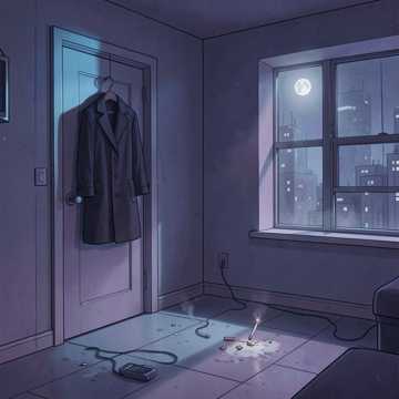 窗台烟灰