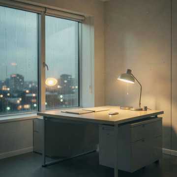 雨夜留灯