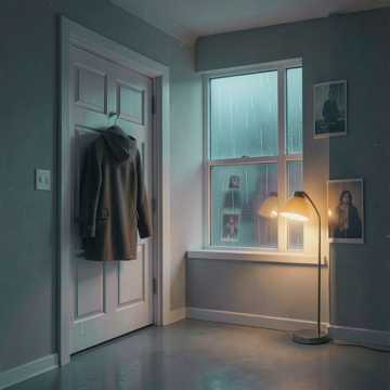 细雨熄灯时