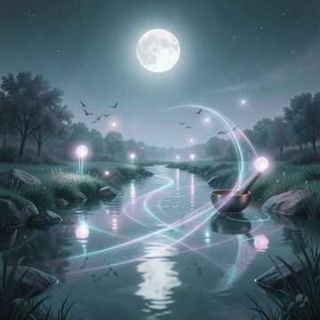 夜空流星