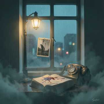 雨浸透的旧信