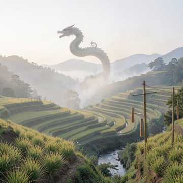 广西龙脊梯田