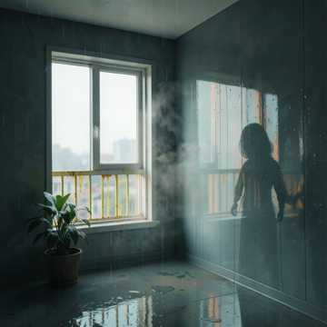 湿透的墙