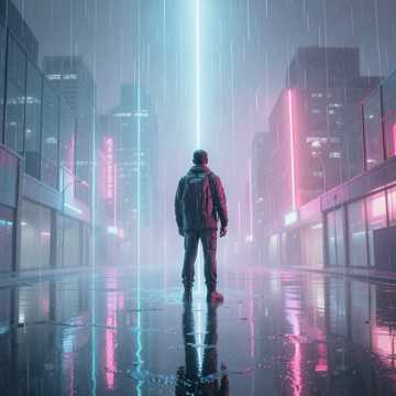 霓虹雨