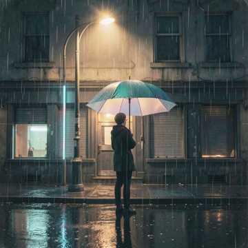 雨落单行道