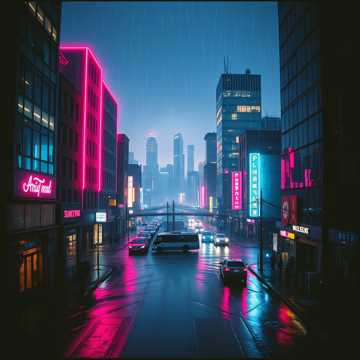 霓虹断层