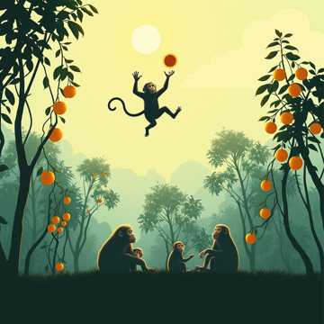 小猴子果子球