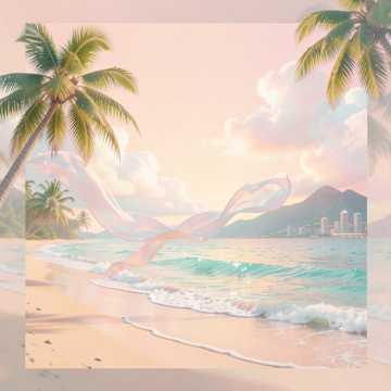 沙滩上的烦恼风