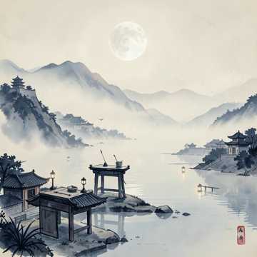 水墨长安 落笔等你