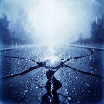 暴雨撕开沉默