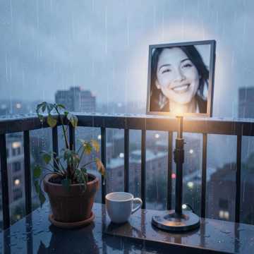 雨落进空杯