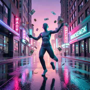 阳光数钞票