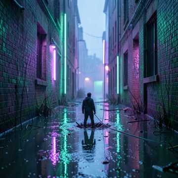 霓虹沼泽