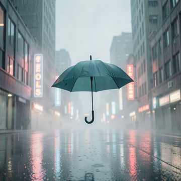 伞落时空伞