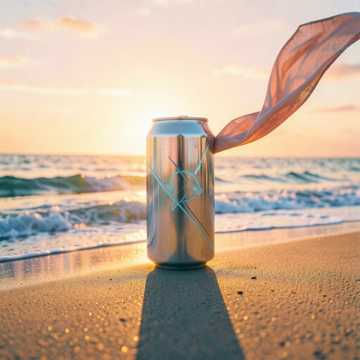 海浪汽水罐