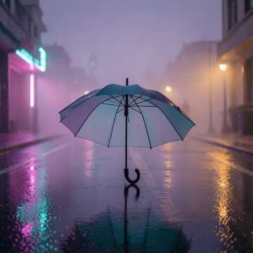 雨落空台