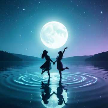 月光と踊る夜
