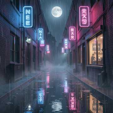 霓虹未熄