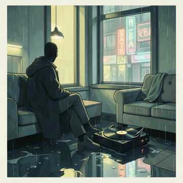 雨季的唱片机