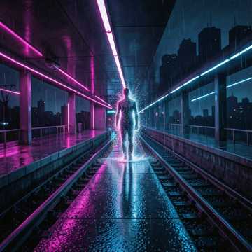 假装霓虹