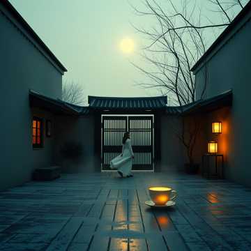 玉簪落雪