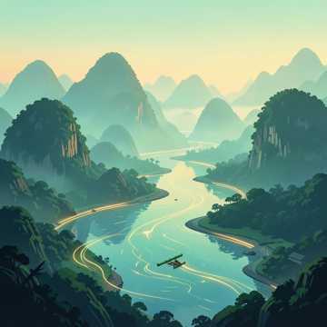 桂林山水甲天下