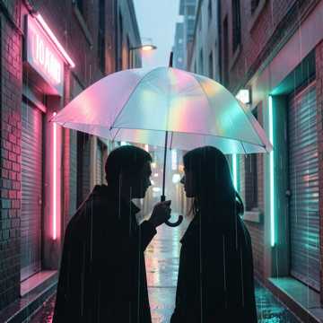 伞歪的那天