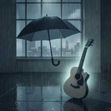 等雨停