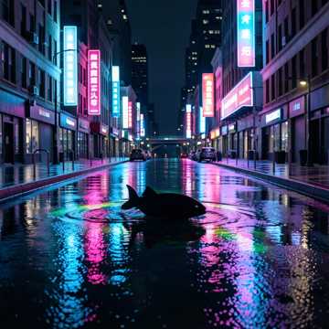 霓虹漂流