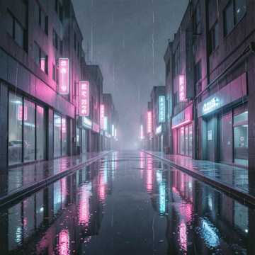 霓虹泡影