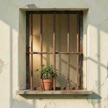 铁窗里的爸爸