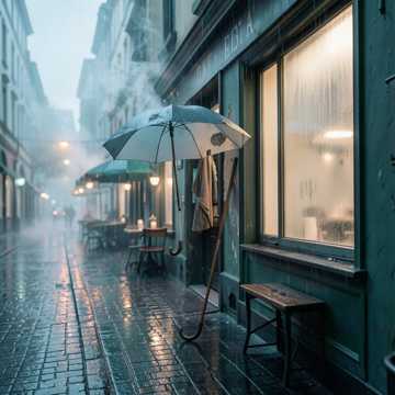 旧雨伞