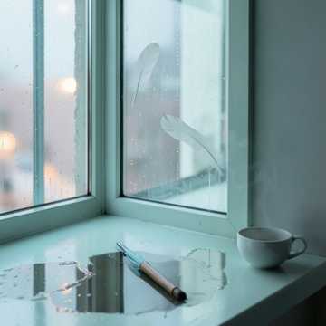 窗台雨声