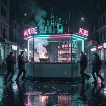 镬气藏住眼淚