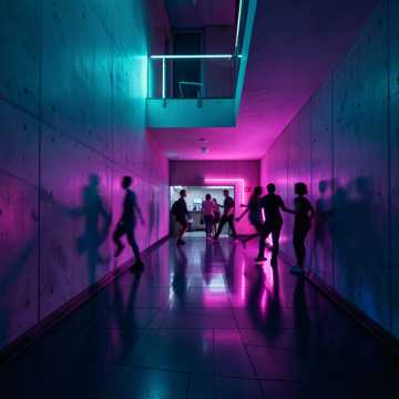 教学楼后门
