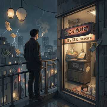 扛着生活的男人