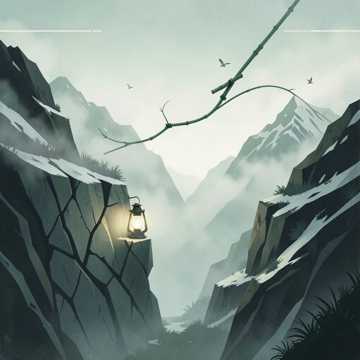 残山风灯