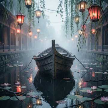 宫灯旧