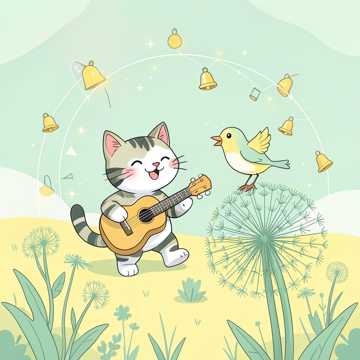 草地小猫-版本2