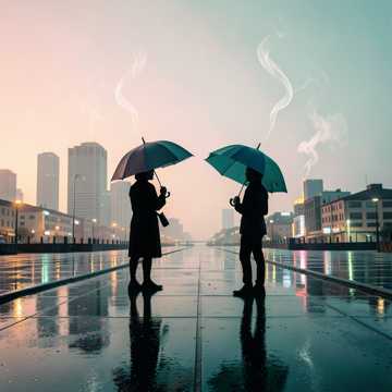 我和他