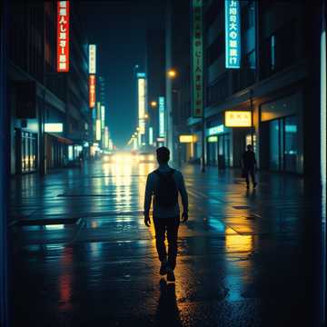 半生风尘藏进夜色