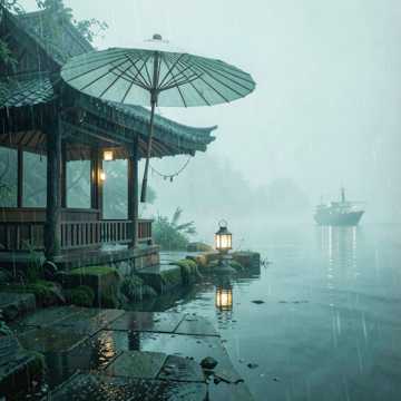 烟雨摇
