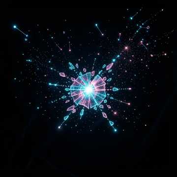 碎镜中星群