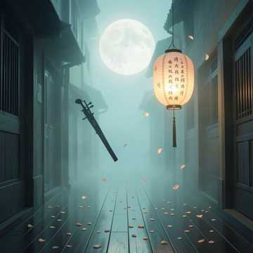 墨痕散作半程风