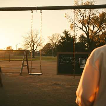那年操场 夕阳还烫
