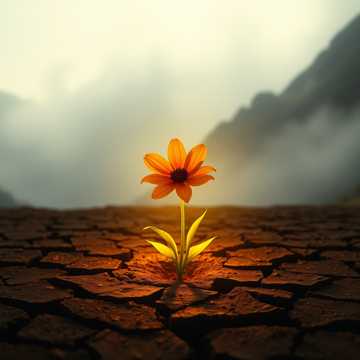 墙角的花(The Flower in the Corner)